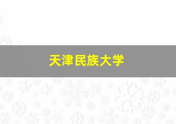 天津民族大学