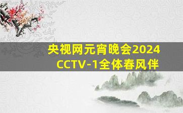 央视网元宵晚会2024CCTV-1全体春风伴