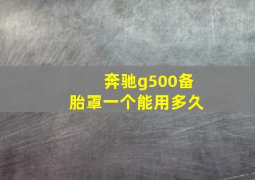 奔驰g500备胎罩一个能用多久