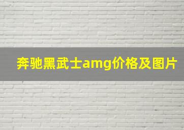 奔驰黑武士amg价格及图片