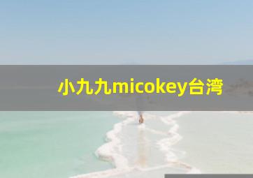 小九九micokey台湾