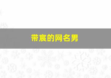 带宸的网名男