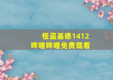 怪盗基德1412哔哩哔哩免费观看