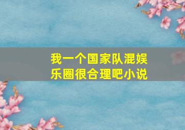 我一个国家队混娱乐圈很合理吧小说