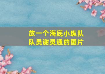 放一个海底小纵队队员谢灵通的图片