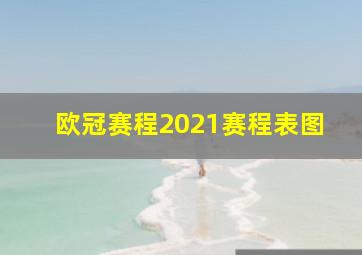 欧冠赛程2021赛程表图