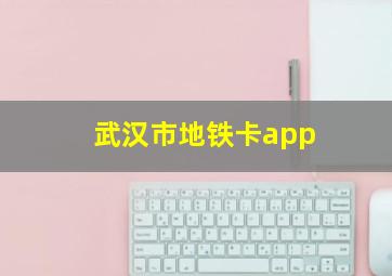 武汉市地铁卡app