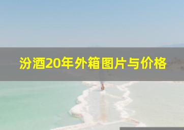 汾酒20年外箱图片与价格