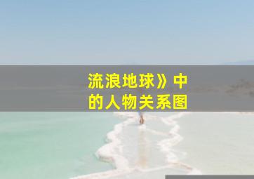 流浪地球》中的人物关系图