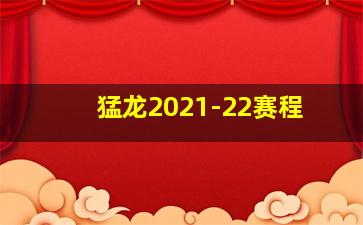 猛龙2021-22赛程