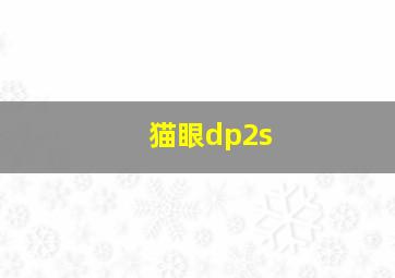 猫眼dp2s