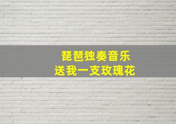 琵琶独奏音乐送我一支玫瑰花