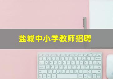 盐城中小学教师招聘