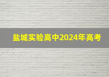 盐城实验高中2024年高考