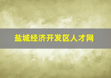 盐城经济开发区人才网