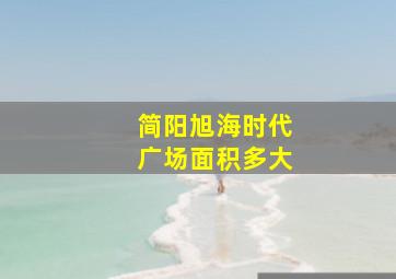 简阳旭海时代广场面积多大