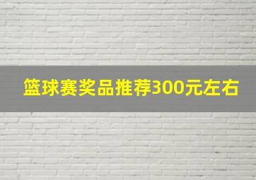 篮球赛奖品推荐300元左右