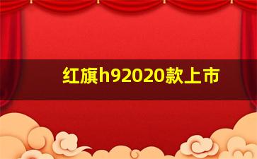 红旗h92020款上市