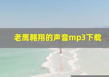 老鹰翱翔的声音mp3下载