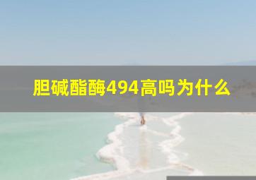 胆碱酯酶494高吗为什么