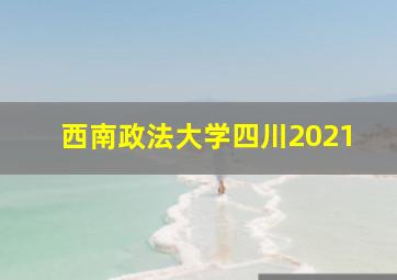 西南政法大学四川2021