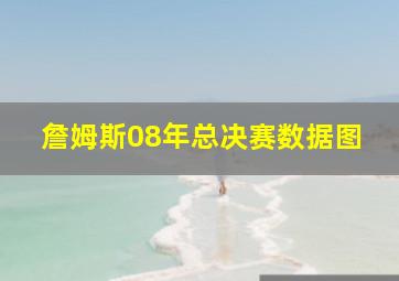 詹姆斯08年总决赛数据图