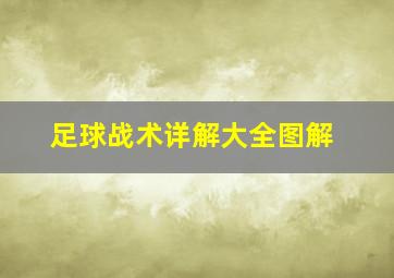 足球战术详解大全图解