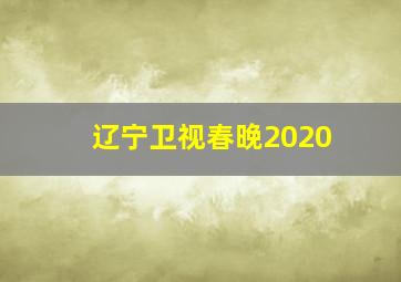 辽宁卫视春晚2020