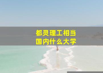 都灵理工相当国内什么大学