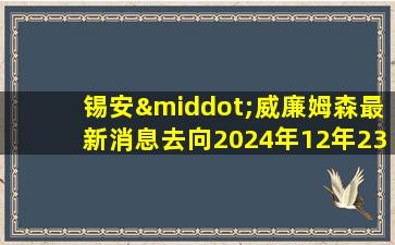 锡安·威廉姆森最新消息去向2024年12年23日