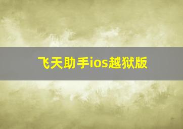 飞天助手ios越狱版