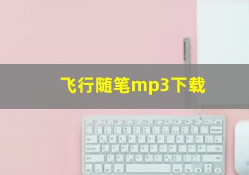 飞行随笔mp3下载