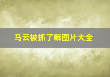 马云被抓了嘛图片大全